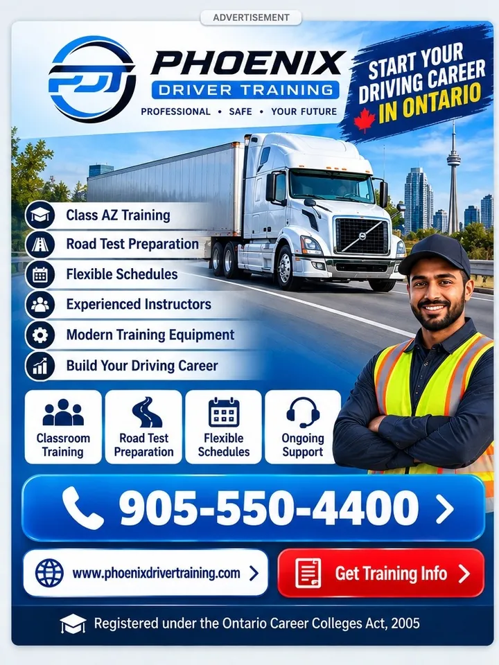 Phoenix Driver Training advertisement